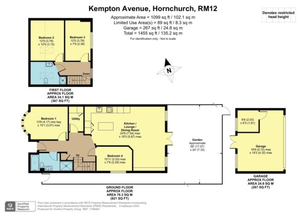 Kempton Avenue, Hornchurch, RM12 6EH